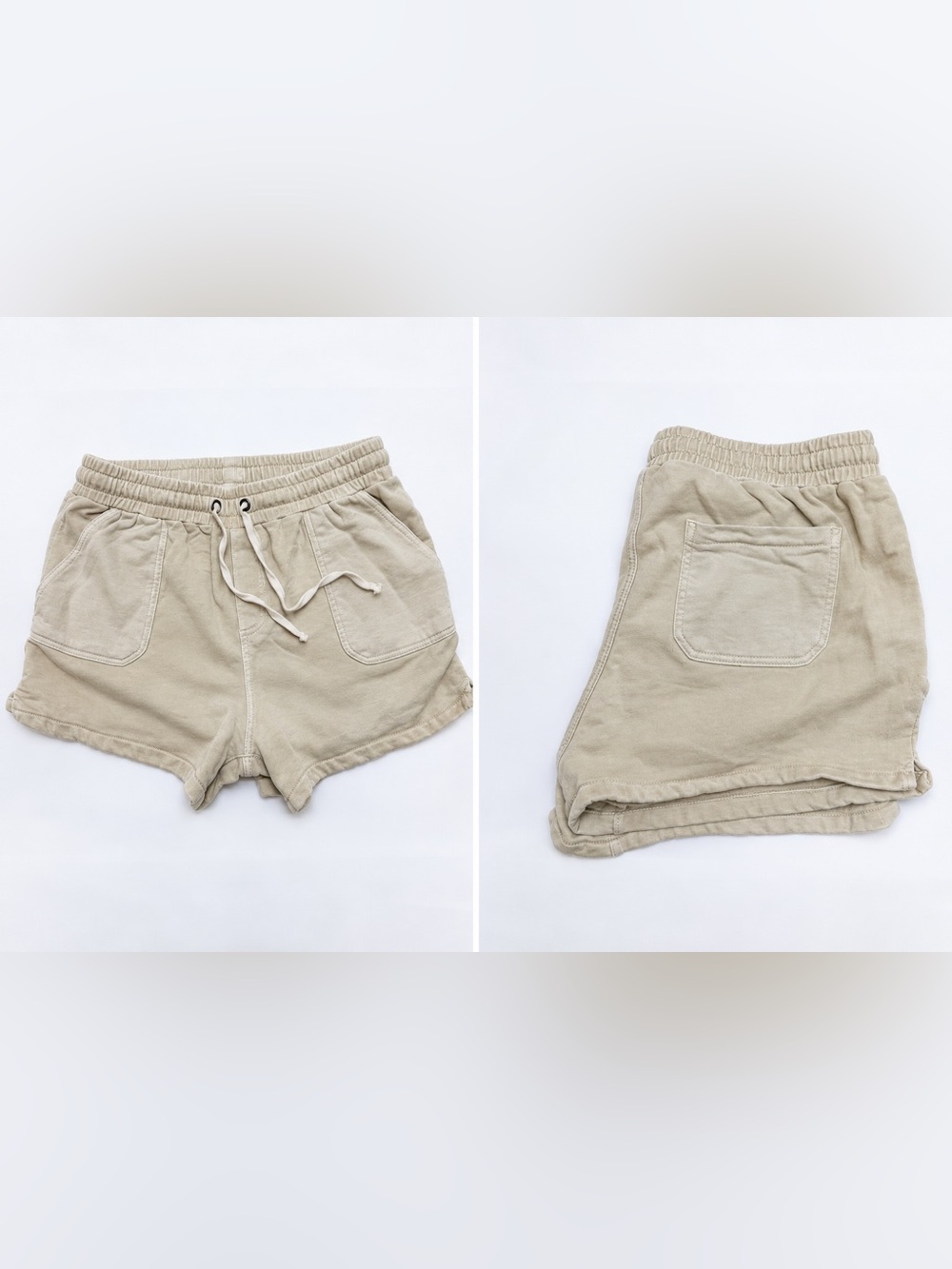 Natural Reflections Cream Drawstring Jogger Bottoms
